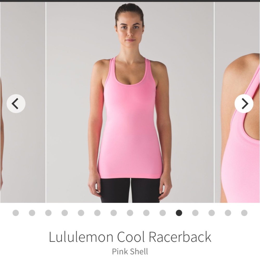Pink Lululemon Cool Racerback